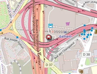 Carte de Tapis Saint Maclou à Bagnolet