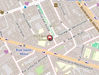 Carte de Aoxia à Paris