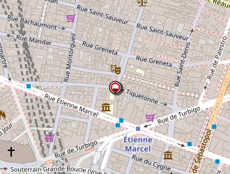 Carte de Aux Trois Maillets à Paris