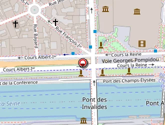 Carte de La Cuisine à Paris