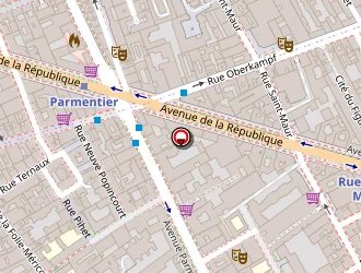 Carte de Sarlm Emj à Paris