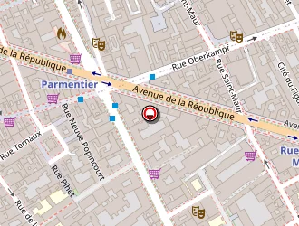 Carte de Wang Han à Paris