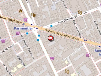 Carte de Charline à Paris