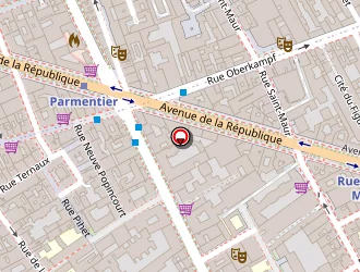 Carte de Reddys à Paris