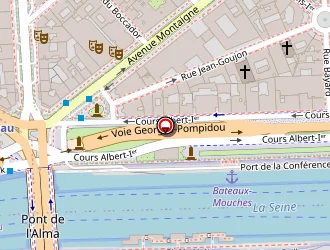 Carte de Hugues Isabelle à Paris