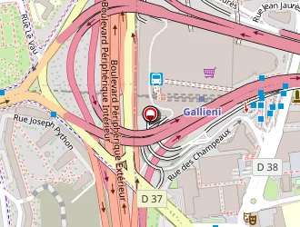 Carte de Youcef Nacer à Paris