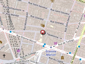 Carte de Tchip Coiffure à Paris