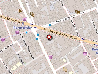 Carte de Az Mode à Paris