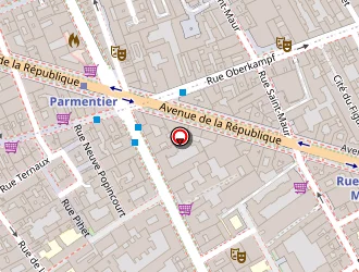 Carte de Duaux Mathieu à Paris