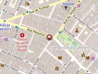 Carte de Clavez Fabienne à Paris