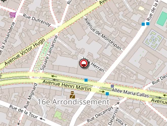 Carte de Institut De La Providence à Paris