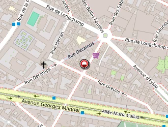 Carte de Inseec à Paris