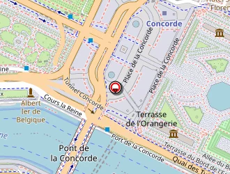 Carte de Commission Européenne à Paris