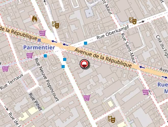 Carte de Mon Paris à Paris