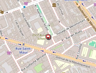 Carte de Van Den Broucke (ets) à Paris