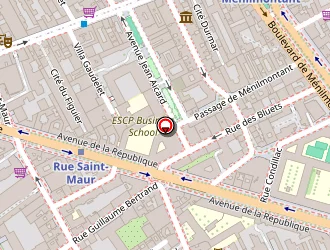 Carte de Presles China à Paris