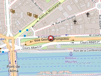 Carte de Hubin Jean à Paris