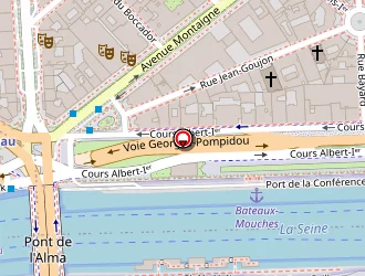 Carte de Fontaine Anne à Paris