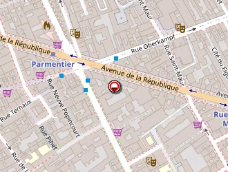 Carte de Bexon Nicolas à Paris