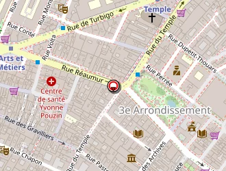 Carte de Music Planner à Paris