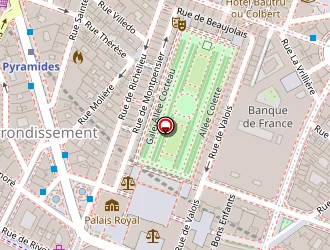 Carte de Le London à Paris