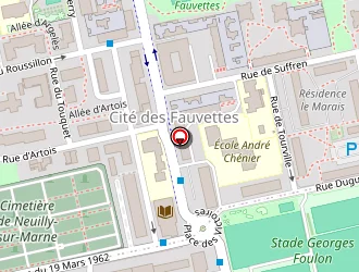 Carte de Bossé Jude à Neuilly-sur-marne