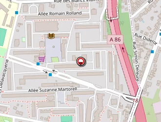 Carte de Maddy à Montreuil