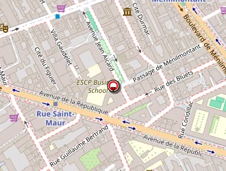 Carte de Le Chat Gourmand à Paris