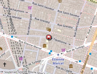 Carte de Esprit Rambuteau à Paris