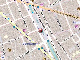 Carte de Romulus Cyrille à Paris