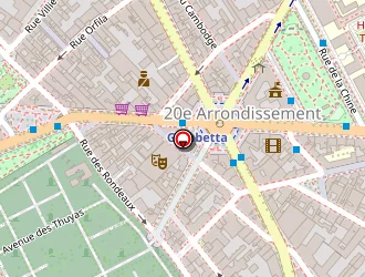 Carte de Batinea à Paris