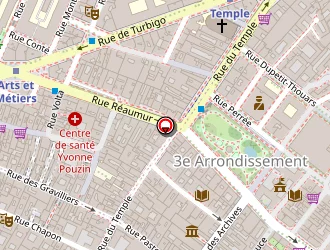 Carte de Centre D'accueil Permanent Paris Centre à Paris