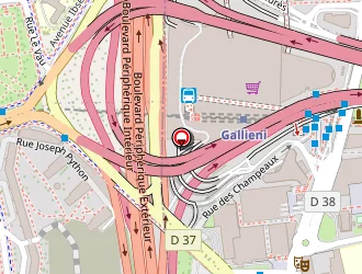 Carte de Taxi Appel à Bagnolet