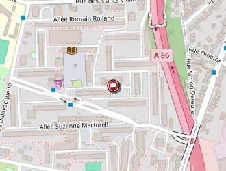 Carte de Abac à Montreuil