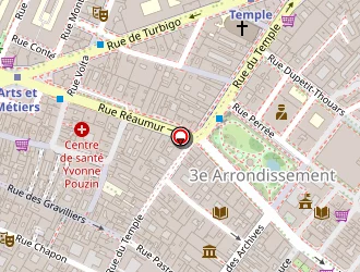 Carte de Hubert Antoine à Paris