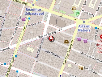 Carte de Taj Coiffeur à Paris