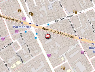 Carte de Pott Samuel à Paris