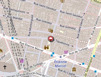 Carte de Delaveine à Paris