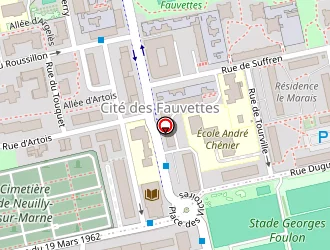 Carte de Hamdoun à Neuilly-sur-marne