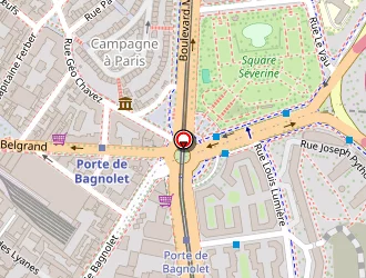 Carte de Institut Des Fees à Paris