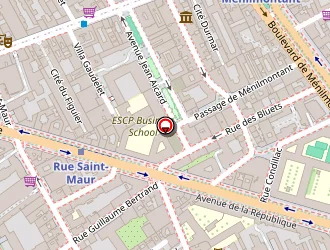 Carte de Rachapuk Thai à Paris