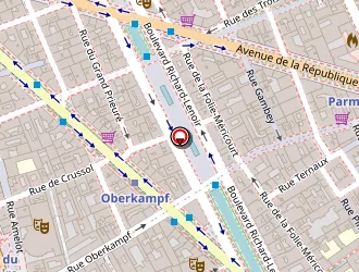 Carte de Benz à Paris