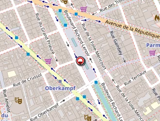 Carte de Camara Christian à Paris