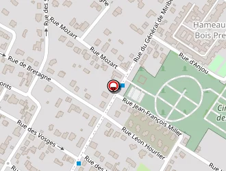 Carte de Decourtray Erik à Rueil-malmaison