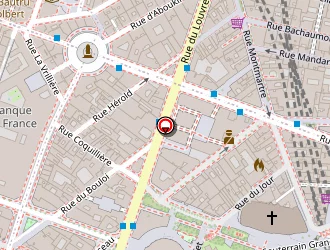 Carte de Cuier Damien à Paris