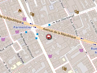 Carte de Roux Jean-philippe à Paris