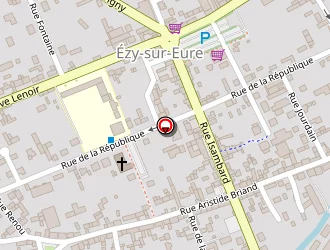 Carte de Secours Catholique à Ézy-sur-eure