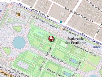 Carte de La Terrasse De Pomone à Paris