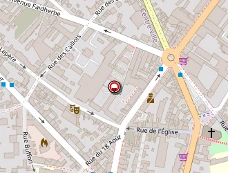 Carte de L' Adresse à Montreuil