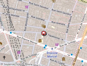 Carte de La Poste à Paris